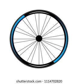 Bike wheel icon