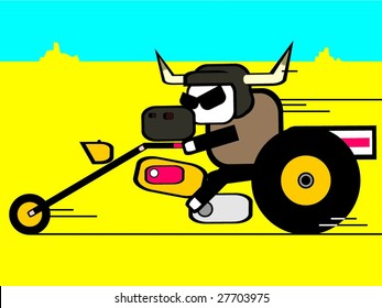 biker bull