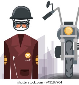 biker culture design