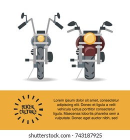 biker culture design