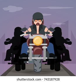 biker culture design