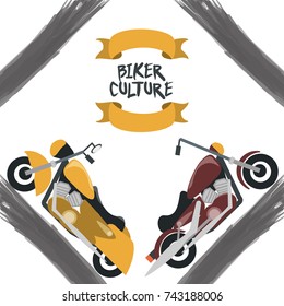 biker culture design