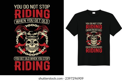 Biker Death rider vintage vector t-shirt design Pro Vector