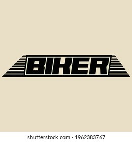 biker design motorcycle lover design theme graphic Vector illustration art