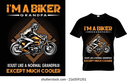 I'm a biker Grandpa.Except much cooler.