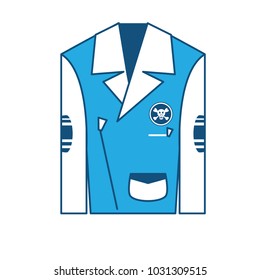 Biker jacket icon