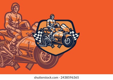 The "Biker" logo conveys an image of the spirit of adventure and freedom in riding. With a dynamic design and powerful symbols, this logo creates a sense of boldness and connection to the motorcycling