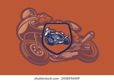 The "Biker" logo conveys an image of the spirit of adventure and freedom in riding. With a dynamic design and powerful symbols, this logo creates a sense of boldness and connection to the motorcycling