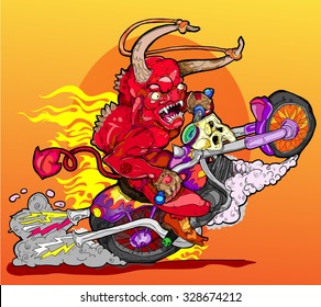 biker monster