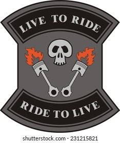 Biker patch