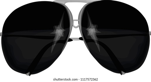 Biker Sunglasses - vector art