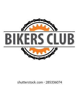 Bikers Club Logo Vector Graphic