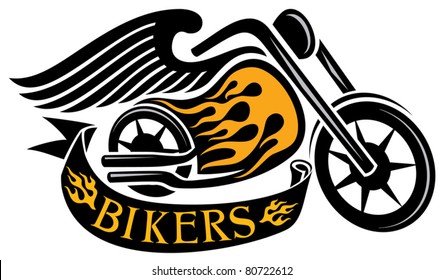 bikers symbol (sign, emblem)