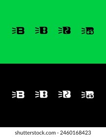 Biking logo elements, bike icons.