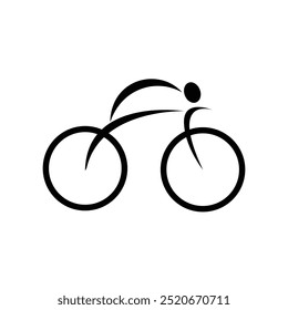 biking logos elegant and cool for sport brand