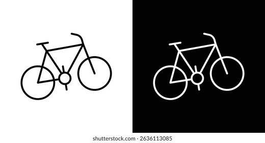 Biking conceito de símbolo de ícone de montanha para design gráfico, Site, UI. EPS