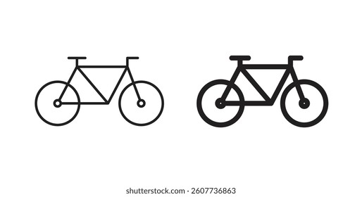 Biking mountain icons vectors graphic designs