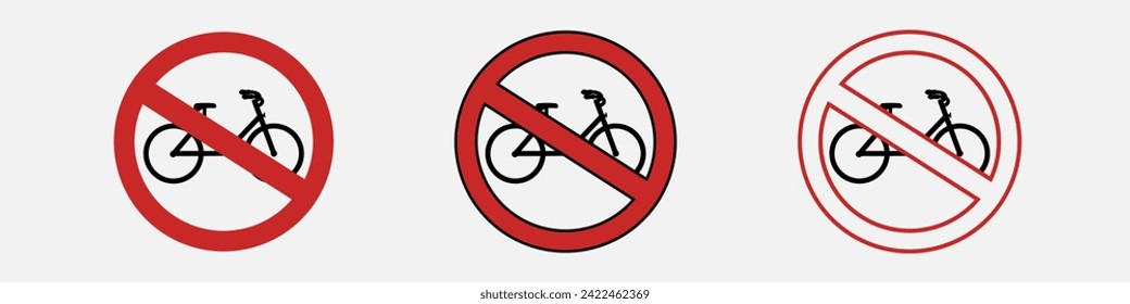 Biking is prohibited. No bicycle