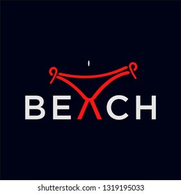 bikini beach logo