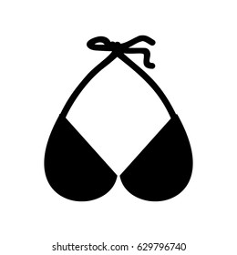 bikini bra icon