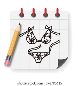 Bikini doodle
