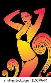 bikini girl