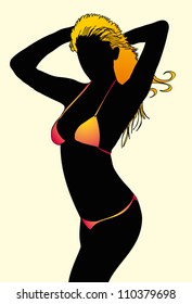 bikini girl