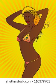 bikini girl