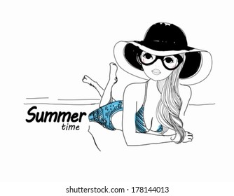 Bikini girl