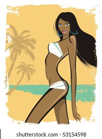 bikini girl
