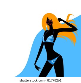  Bikini girl