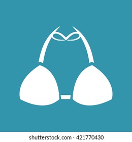 Bikini Icon. Eps-10.