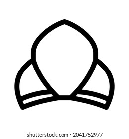 bikini icon or logo isolated sign symbol vector illustration - high quality black style vector icons
