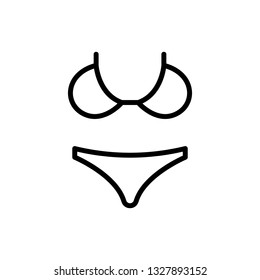 bikini line icon