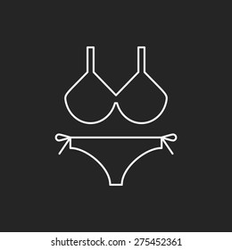 bikini line icon