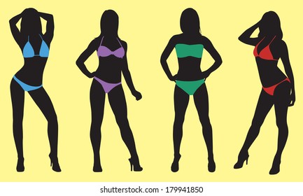 Bikini Silhouette