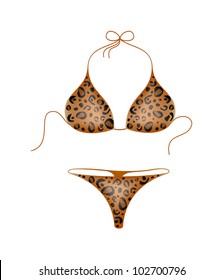 Bikini suit Ã¢Â?Â? leopard design