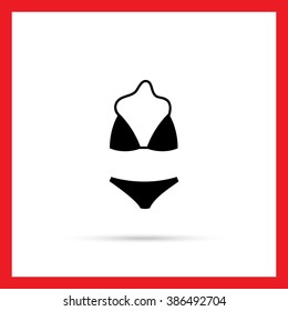Bikini swimsuit icon