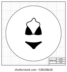 Bikini swimsuit icon