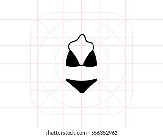 Bikini swimsuit icon