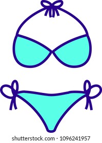 Bikini Swimwear illustration 2