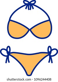 Bikini Swimwear illustration