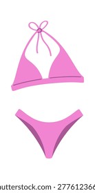 Bikini Two Piece Swimwear Front View
