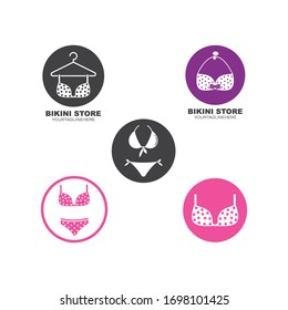 bikini vector icon illustration design 