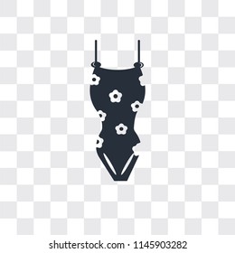 Bikini vector icon isolated on transparent background, Bikini logo concept