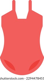bikini Vector illustration on a transparent background. Premium quality symmbols. Line Color vector icons for concept and graphic design. 
