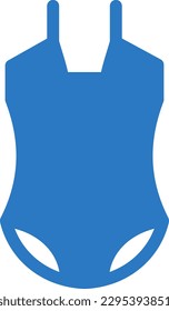 ilustración bikini Vector sobre un fondo transparente. Símbolos de calidad superior. Iconos vectoriales de glifos para diseño de conceptos y gráficos. 
