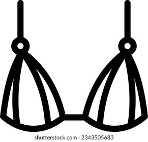 bikini Vector illustration on a transparent background.Premium quality symmbols.Stroke vector icon for concept and graphic design. 

 