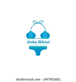 Bikini Wear Logo Design Vector