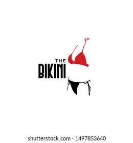 Bikini Wear Logo Design Vector